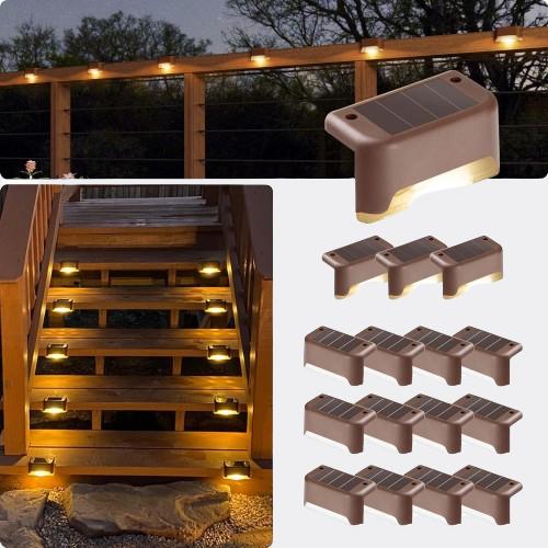Solar Deck Lights Outdoor Buy 2 Get 2