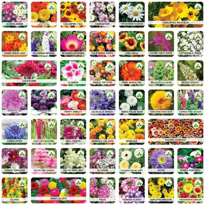 Varieties of Flower Seeds - Plant Supplement Free