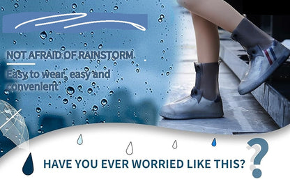 Reusable, Non-Slip, Waterproof Silicone Shoe Cover