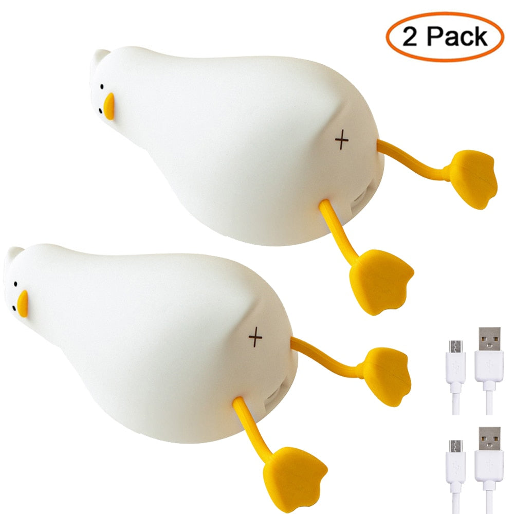 Adorable Duck Night Light Lamp