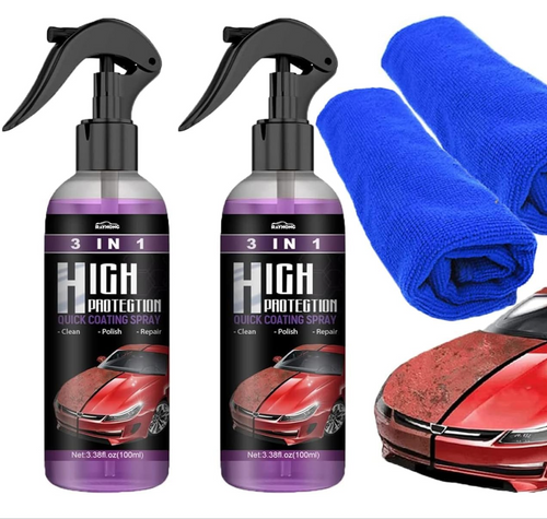 3 in 1 High  Car Washer Spray - Buy 1 Get 1 Free