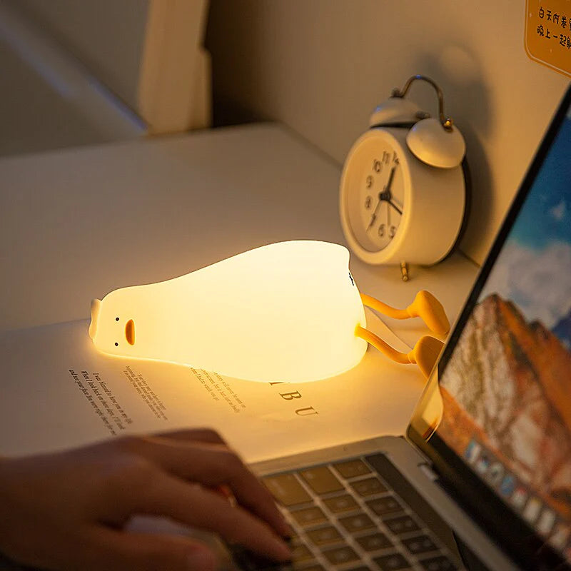 Adorable Duck Night Light Lamp